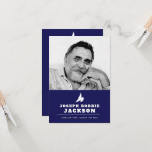 Funeral let me go white dove prayer / poem card