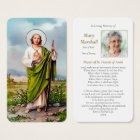 Funeral Loss Photo St Jude Prayer Sympathy Cards