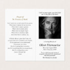 Funeral Loss St Francis Prayer Sympathy Cards