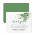 Funeral Luxury Botanical Greenery & Gold Sympathy