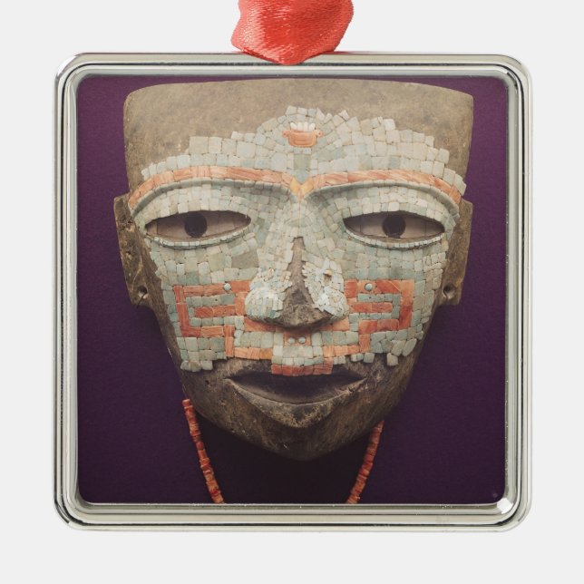 Funeral mask from Teotihuacan Metal Tree Decoration (Front)