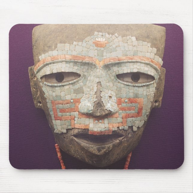 Funeral mask from Teotihuacan Mouse Mat (Front)