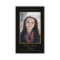 Funeral Memorial Black Gold Photo Prayer Cards