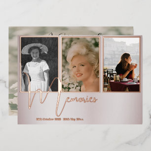 Funeral Memorial Elegant Pastel Modern 4 Photo