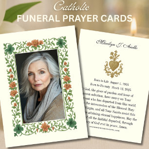 Funeral Memorial Jesus Prayer Photo