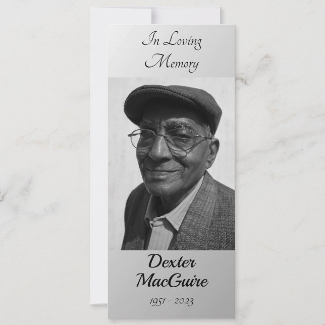 Funeral Memorial Prayer Card | Eternally Yours (Front)