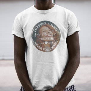 Funeral Memorial Vigil Photo T-Shirt