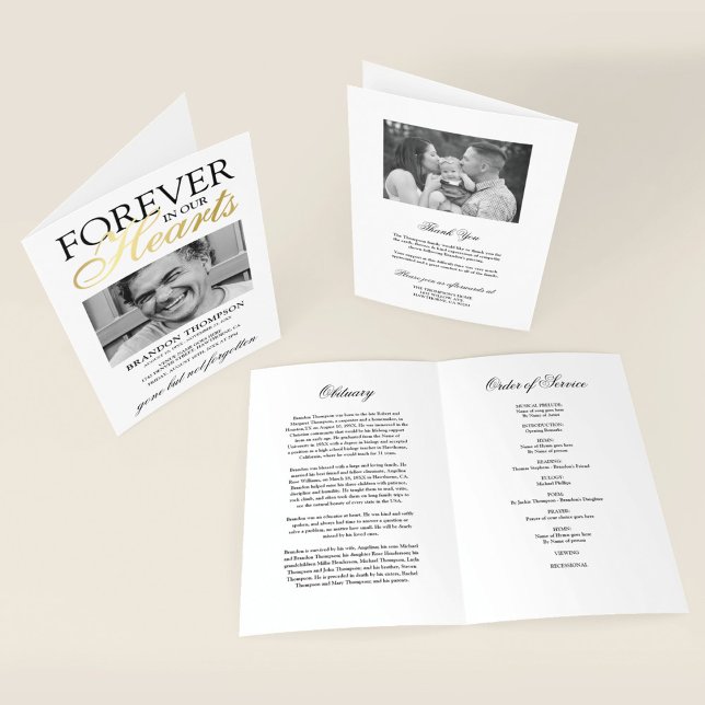 Funeral Obituary Order of Service Program Programme (Creator Uploaded)