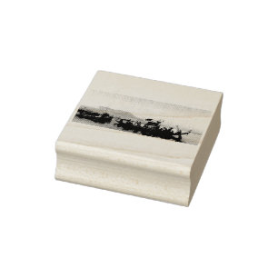 Funeral of a Mummy on the Nile by Frederick Arthur Rubber Stamp