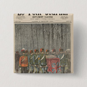 Funeral of Albert Victor  Duke of Clarence 15 Cm Square Badge