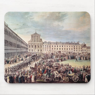 Funeral of Ludwig van Beethoven in Vienna Mouse Mat
