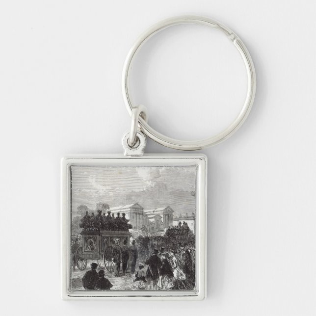 Funeral of Sergeant Brett Key Ring (Front)