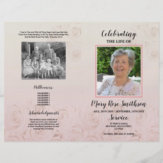 funeral-order-of-service-celebration-of-life-flyer-zazzle-co-uk