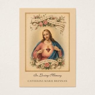 Funeral Photo Catholic Sacred Heart Memorial