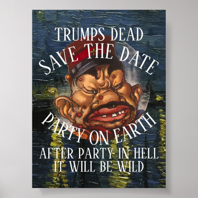 FUNERAL  POSTER (Front)