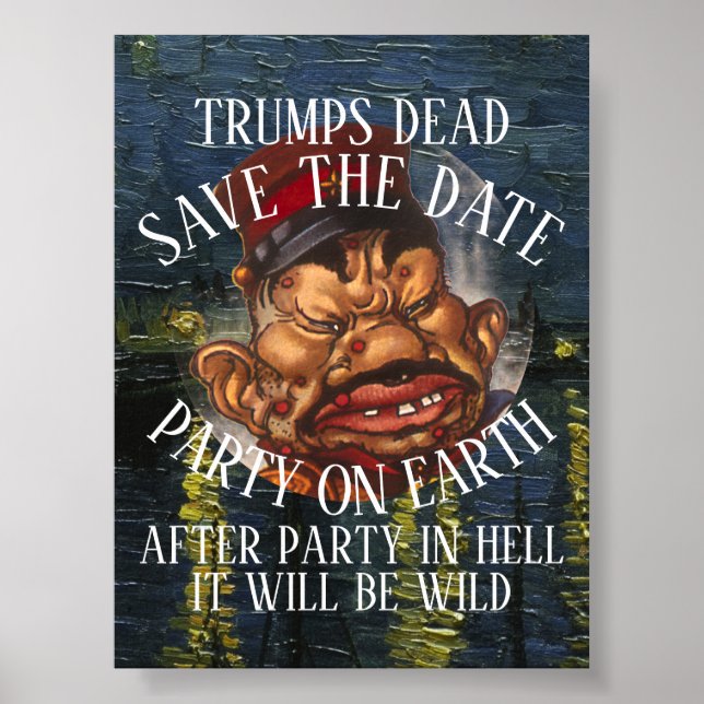 FUNERAL  POSTER (Front)