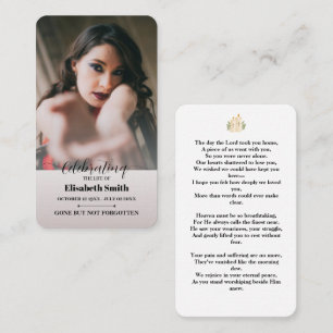 Funeral Prayer Cards – Celebration of Life Memoria