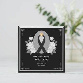 Funeral Prayer Invitation