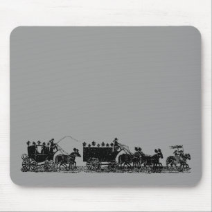 Funeral Procession Mouse Mat