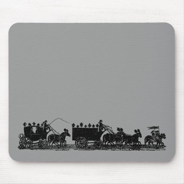 Funeral Procession Mouse Mat (Front)