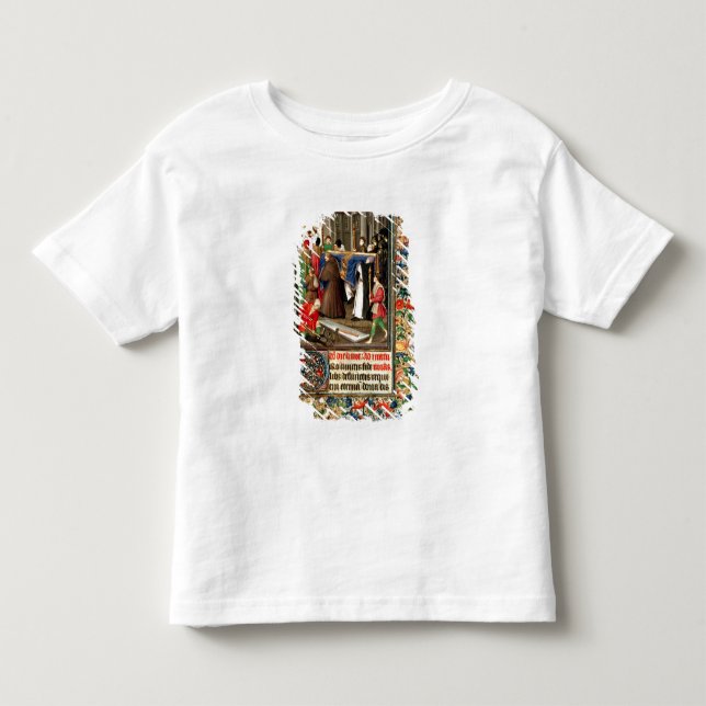 Funeral procession with grave-diggers toddler T-Shirt (Front)