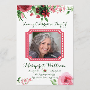 Funeral Program Card