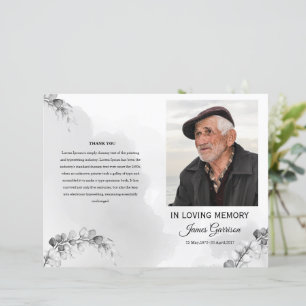  Funeral Program Template