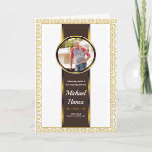 Funeral Program Template