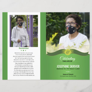 Funeral Program Template Brochure