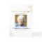 Funeral Program | White Gold Order of Service Card