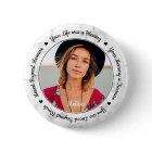 Funeral Remembrance Keepsake Memorial Photo