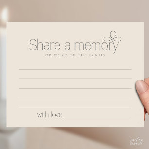 Funeral Service Share a memory Fairy Sympathy Card