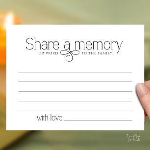 Funeral Service Share a memory Fairy Sympathy Card