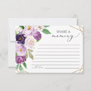 Funeral Share a Memory Card 