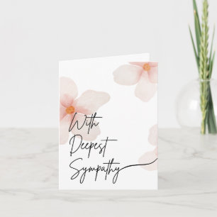 Funeral Sympathy Card