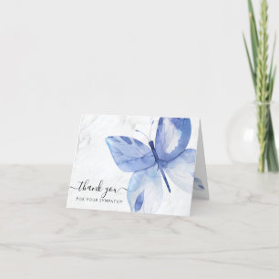 Funeral Sympathy Marble Thank You Note Card