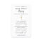 Funeral Sympathy Photo Memorial Prayer Cards