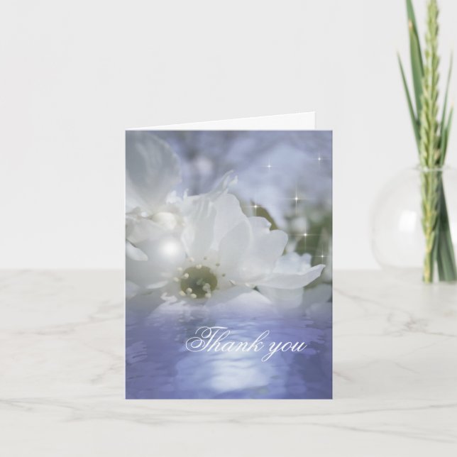 Funeral Sympathy Thank You Card (Front)