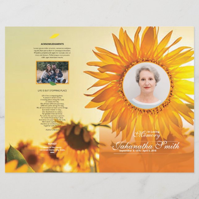 Funeral Template (Front)