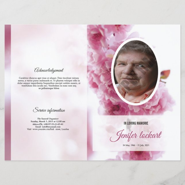 Funeral Template (Front)