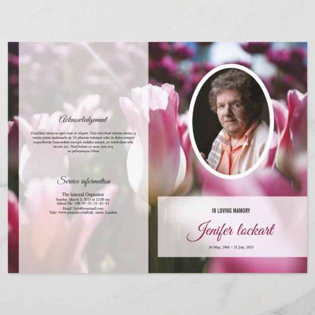 Funeral Template (Front)