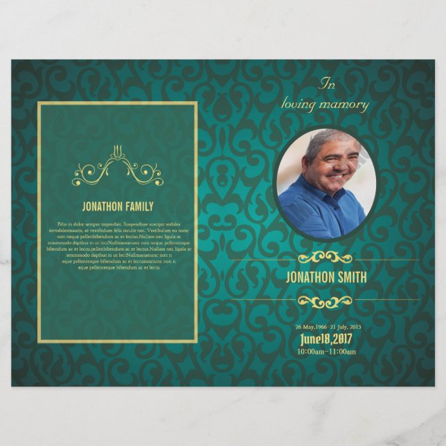 Funeral Template (Front)