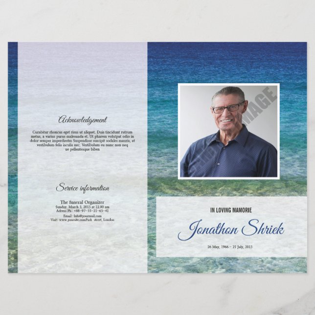 Funeral Template (Front)