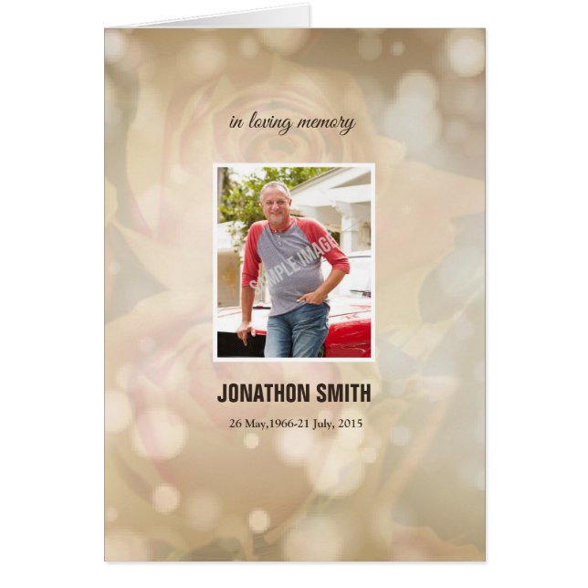 Funeral Template Brochure (Front)