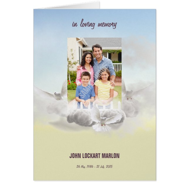 Funeral  Template Brochure (Front)