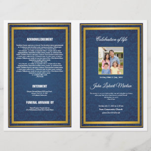 Funeral Template Brochure