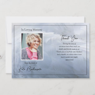 Funeral Thank You Card