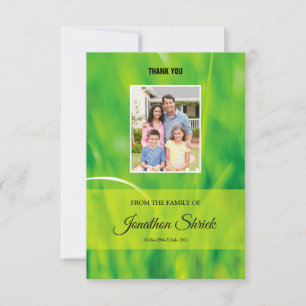 Funeral Thank You Card