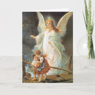 Funeral Thank You Cards   Angel Prayer 04