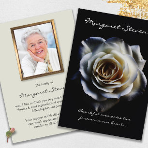 Funeral Thank You Cards   Beautiful Bloom